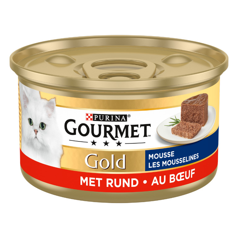 Gourmet Gold Chat Mousse de Boeuf
