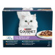 Gourmet Perle Duo à la viande et au poisson pâtée pour chat (12x85g)