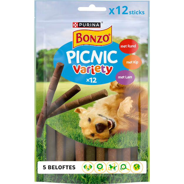 Bonzo Picnic Variety pour chien
