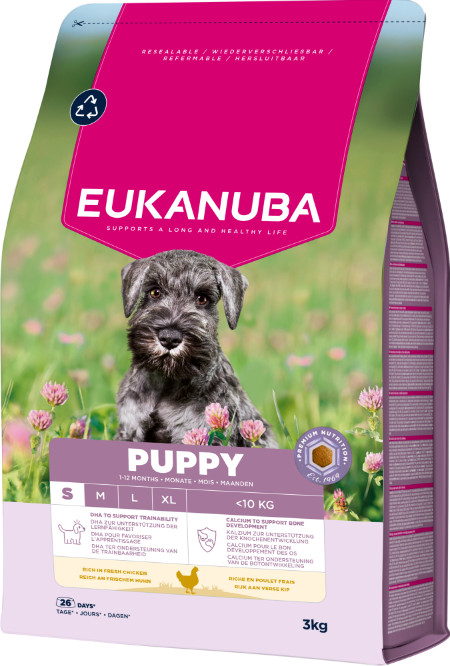 Eukanuba Growing Puppy Small Breed au poulet pour Chiot