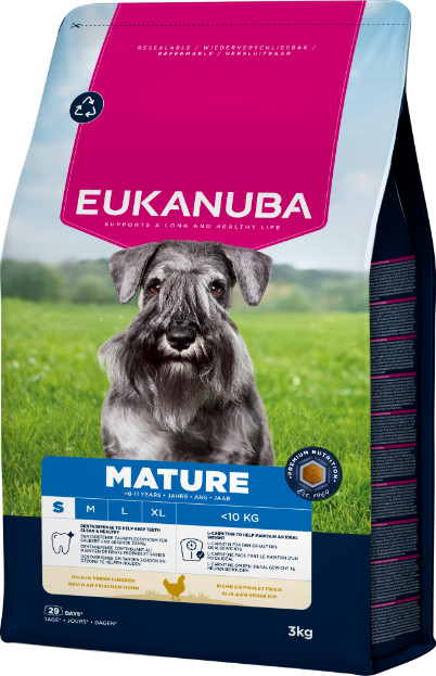 Eukanuba Thriving Mature Small Breed au poulet pour Chien