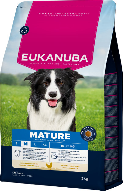 Eukanuba Thriving Mature Medium Breed au poulet pour Chien