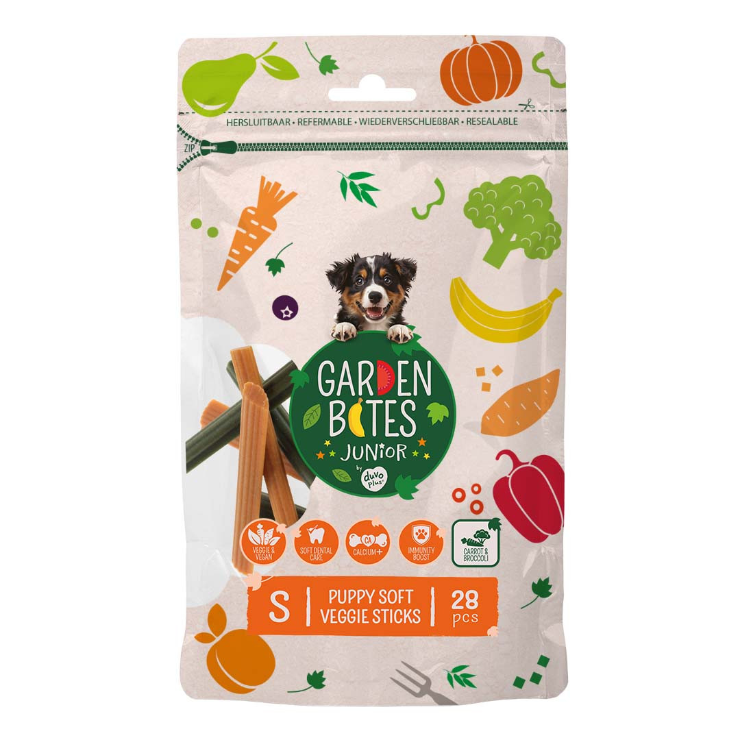 Garden Bites Puppy Soft Veggie Sticks hondensnack