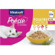 Vitakraft Poésie Classique Poultry Choice pâtées en gelée pour chat (12 x 85 g)