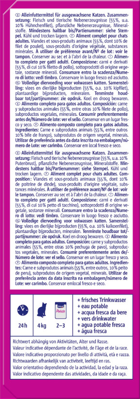 Vitakraft Poésie Délice met vlees natvoer kat multipack (6 x 85 g) Vitakraft Poésie Délice met vlees natvoer kat multipack (6 x 85 g)