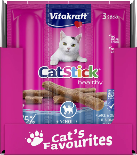Vitakraft Catstick Healthy plie & omega-3 pour chats