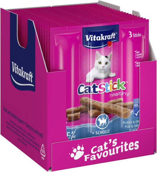 Vitakraft Catstick Healthy plie & omega-3 pour chats