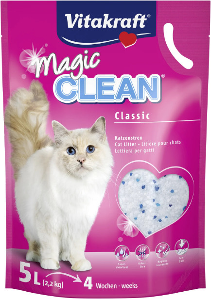 Vitakraft Magic Clean Classic kattenbakvulling Vitakraft Magic Clean Classic kattenbakvulling