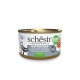 Schesir thon avec calamars (gelée) pâtée pour chat (boîte)