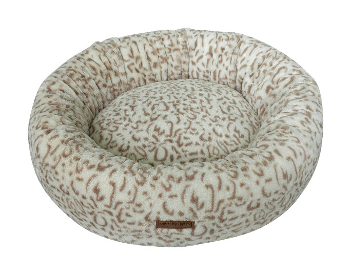 Animal Boulevard Cozy Snowleopard mand wit/bruin