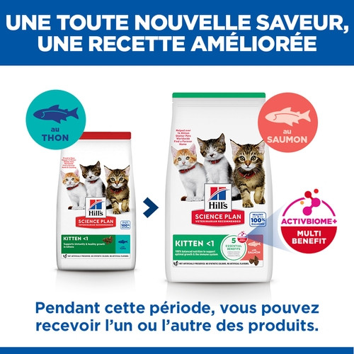 Hill's Kitten au thon pour chaton