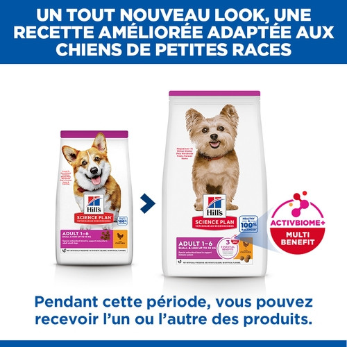 Hill’s Adult Small & Mini au poulet pour chien Hill’s Adult Small & Mini au poulet pour chien