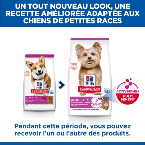 Hill's Adult Small & Mini agneau & riz pour chien