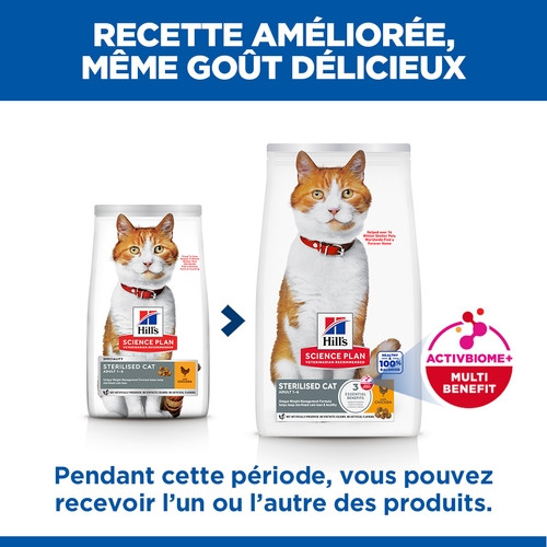 Hill's Sterilised Adult au poulet pour chat