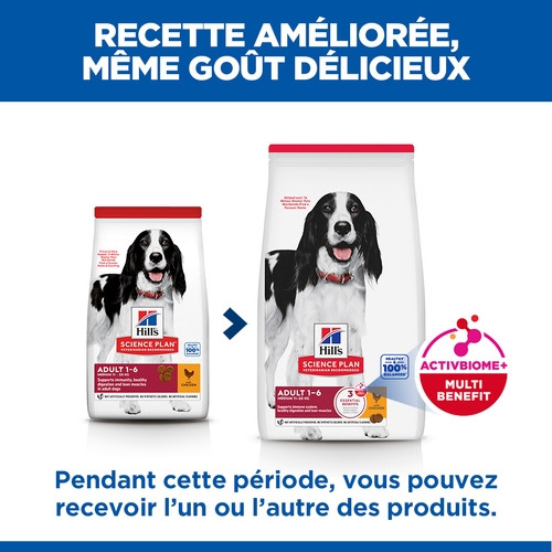 Hill's Adult Medium au poulet pour chien