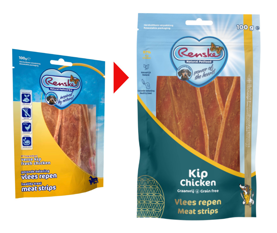 Renske Healthy Reward - Snack de Poulet pour Chien - 100 g