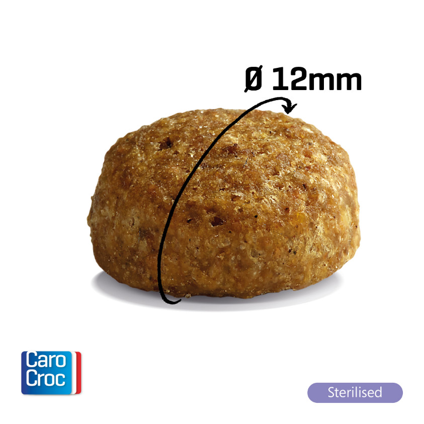 Carocroc 32/12 Sterilised au poulet pour chat