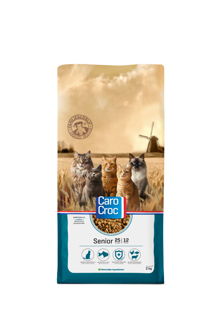 Carocroc Senior 25/12 pour chat