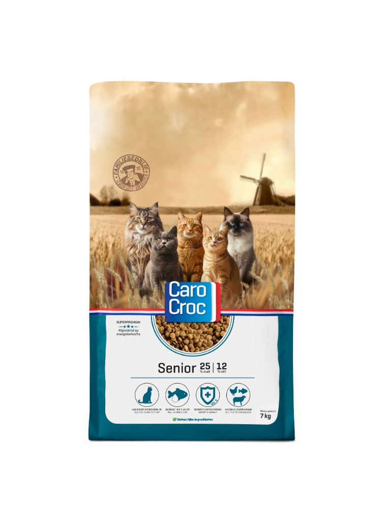 Carocroc Senior 25/12 pour chat