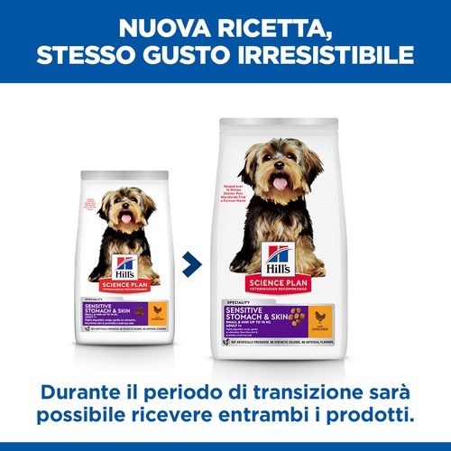 Hill´s Adult Sensitive Stomach & Skin Small & Mini au poulet pour chien
