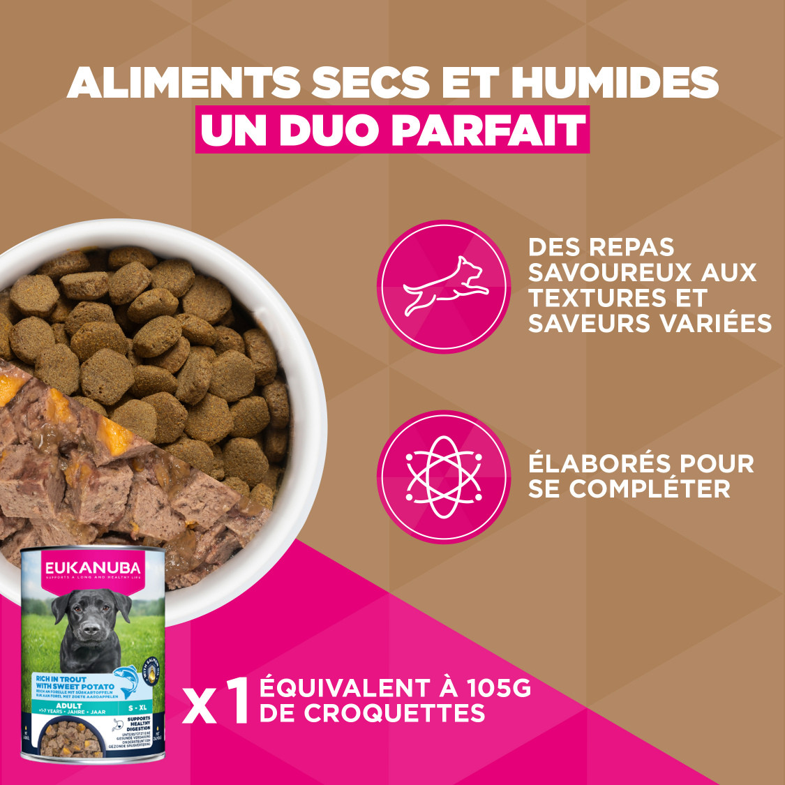 Eukanuba Adult L/XL graanvrij zeevis hondenvoer