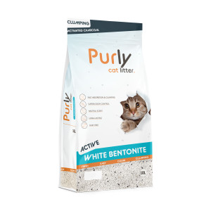 Purly Clumping  White Active kattenbakvulling