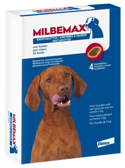 Milbemax Vermifuge à croquer pour chien plus de 5 kg