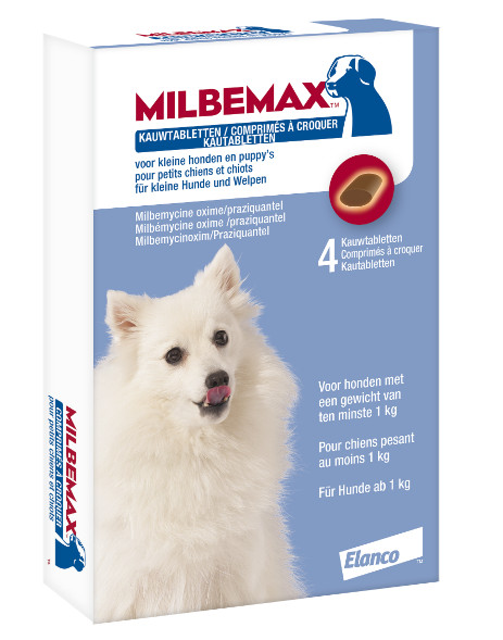 Milbemax Vermifuge À Croquer Small pour chien et chiot