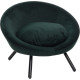 Sofa Dolco chaise longue ronde verte pour chien et chat