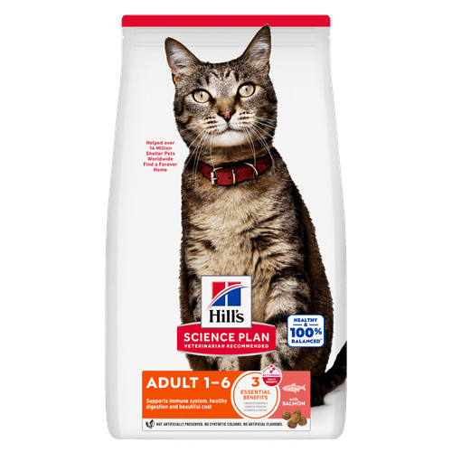 Hill's Adult au saumon pour chat