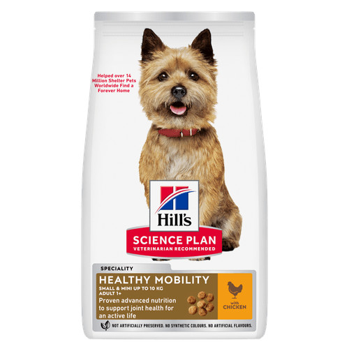 Hill's Healthy Mobility Adulte Petites Races au poulet pour chien