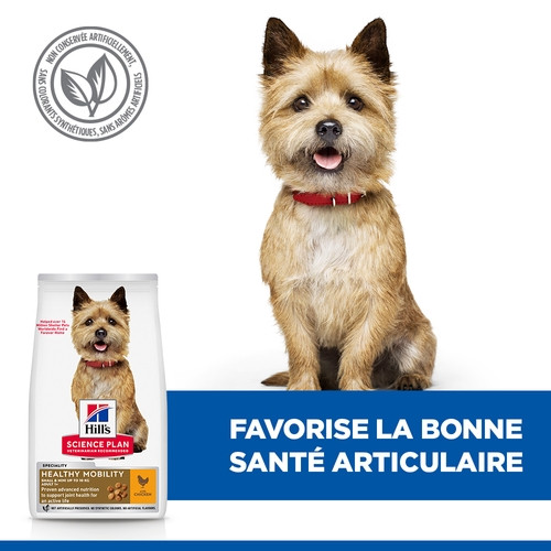Hill's Healthy Mobility Adulte Petites Races au poulet pour chien
