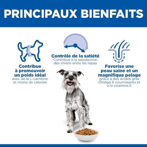 Hill's Mature Adult Light Small & Mini au poulet pour chien