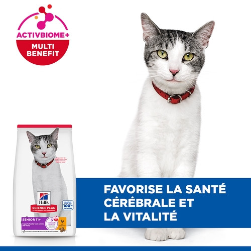 Hill's Senior 11+ au poulet pour chat