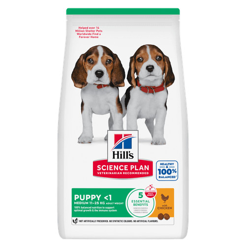 Hill's Puppy Medium au poulet pour chiot