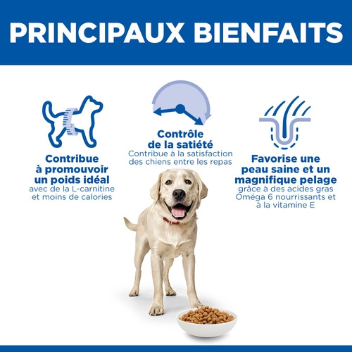 Hill's Adult Light Large Breed au poulet pour chien