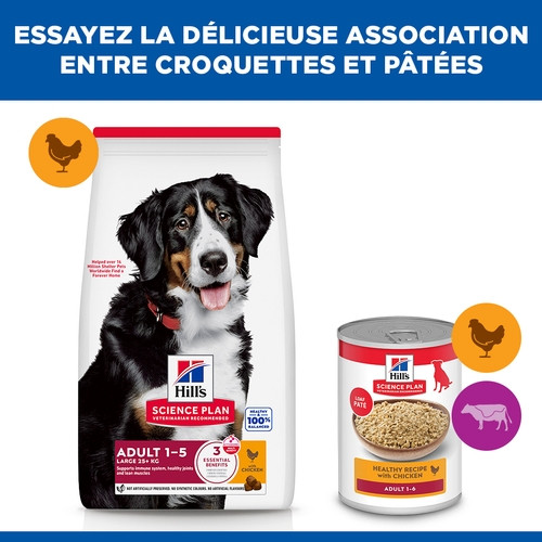 Hill's Adult Advanced Fitness Large Breed Huhn Hundefutter 