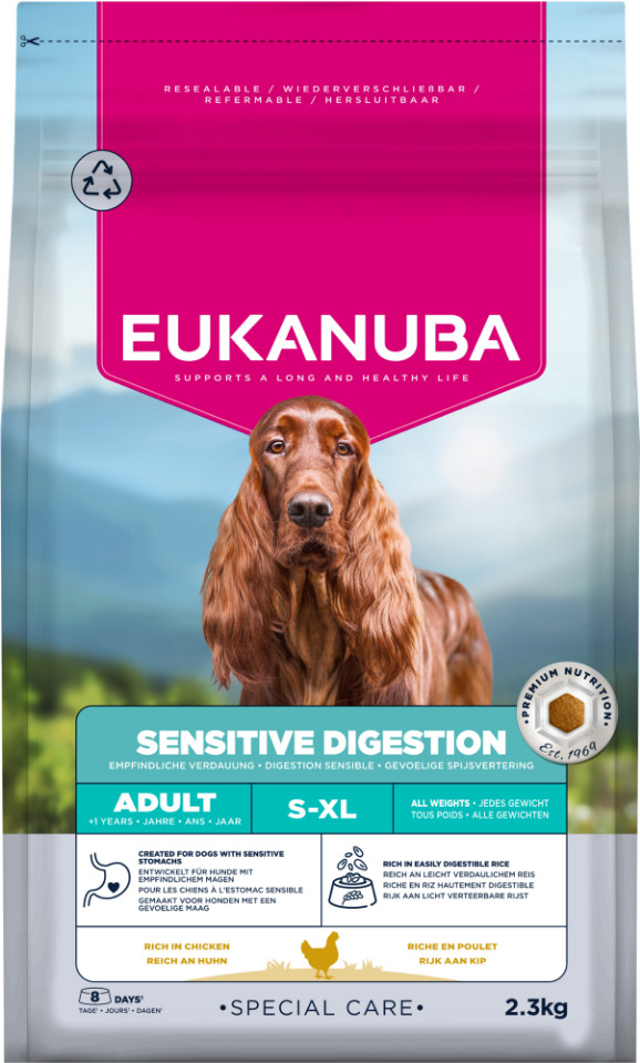 Eukanuba Special Care Adult Sensitive Digestion pour chien