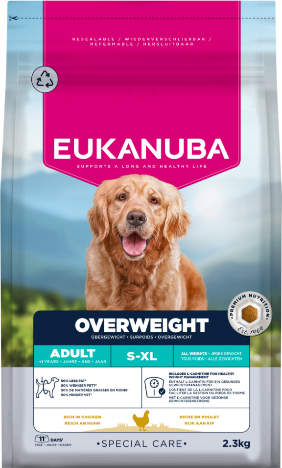 Eukanuba Special Care Adult Overweight pour chien