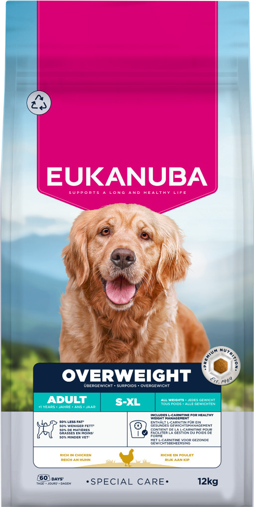 Eukanuba Special Care Adult Overweight pour chien
