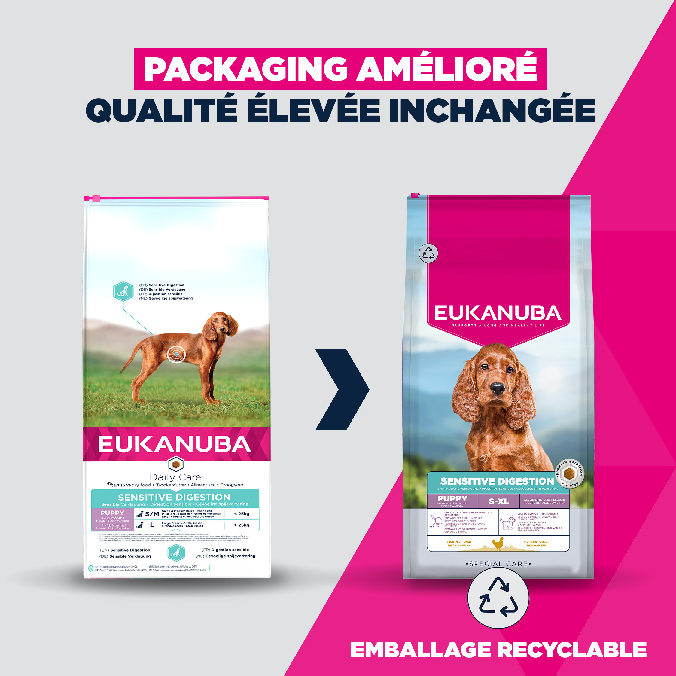 Eukanuba Daily Care Puppy Sensitive Digestion hondenvoer