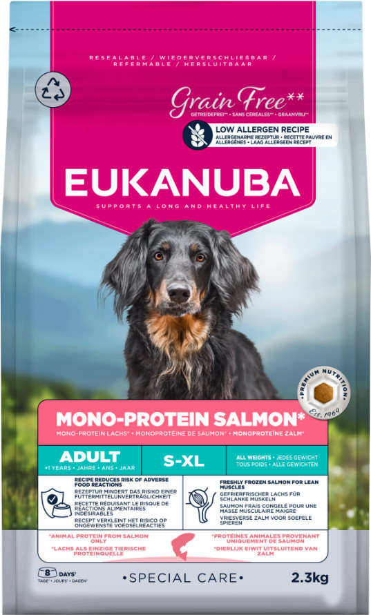 Eukanuba Daily Care Monoprotein zalm hondenvoer