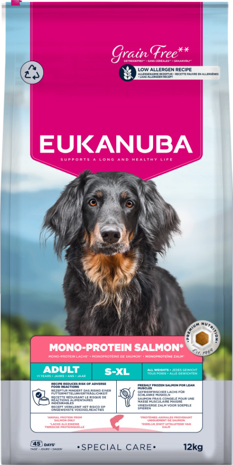 Eukanuba Daily Care Monoprotein zalm hondenvoer