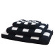 Cozy Block coussin noir/blanc pour chien