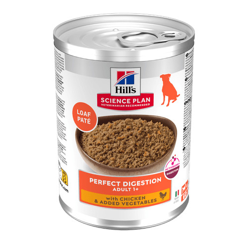 Hill's Adult Perfect Digestion au poulet pâtée pour chien 363g boîte