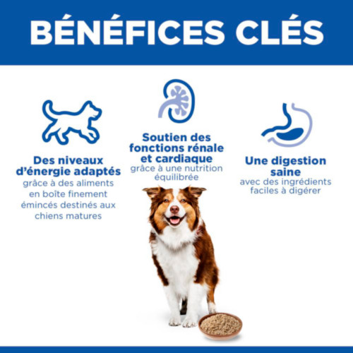 Hill's Mature Adult 7+ au poulet pâtée pour chien (boîte 370g)