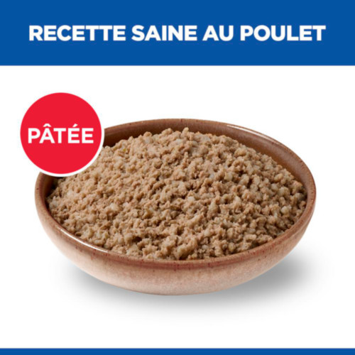 Hill's Adult poulet pour chien (boîte 370 g)