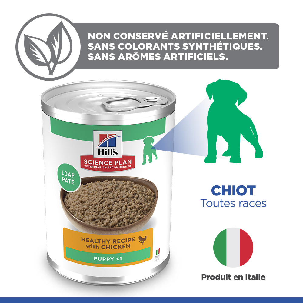 Hill's Puppy Healthy Development Huhn (in Dosen) Hundefutter 