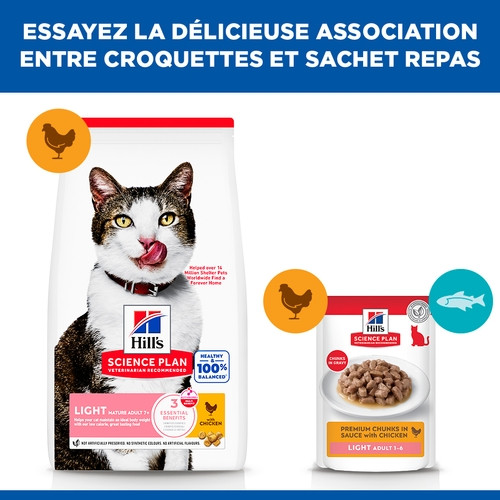 Hill’s Mature Adult Light Chat