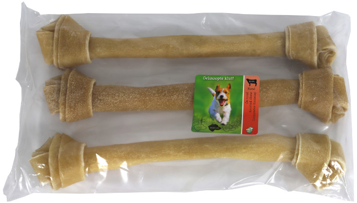 Os en peaux de buffle 38 cm pour chien